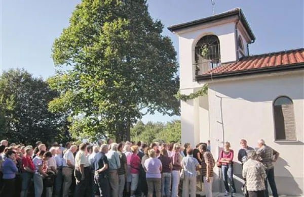 Obnovljena cerkvica sv. Genderce