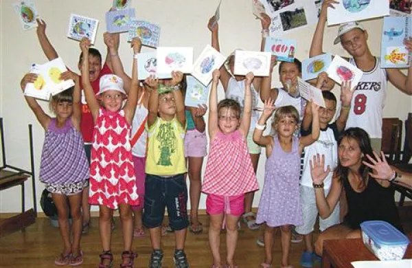 Tudi ob koncu počitnic so otroci ustvarjali