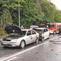 V nesreči se nihče od udeležncev ni poškodoval.