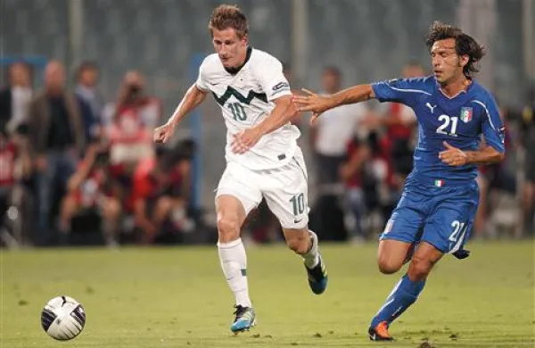 Valter Birsa je imel opravka z italijanskim zvezdnikom Andreo Pirlom in je svoje delo dobro opravil.