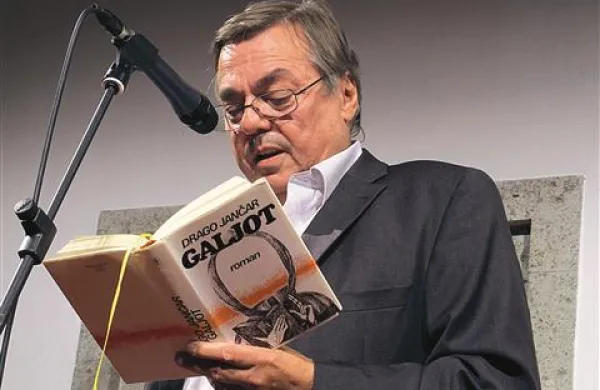 Drago Jančar je prebiral iz svoje romaneskne klasike 