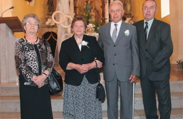 Biserna poroka za zakonca Vidmar
