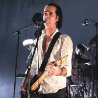 Nick Cave med gostovanjem skupine Grinderman v ljubljanskih Križankah 9. oktobra lani 