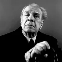 Jorge Luis Borges (1899-1986), slepi velikan svetovne književnosti, ki mu je najstnik Alberto Manguel glasno prebiral klasike