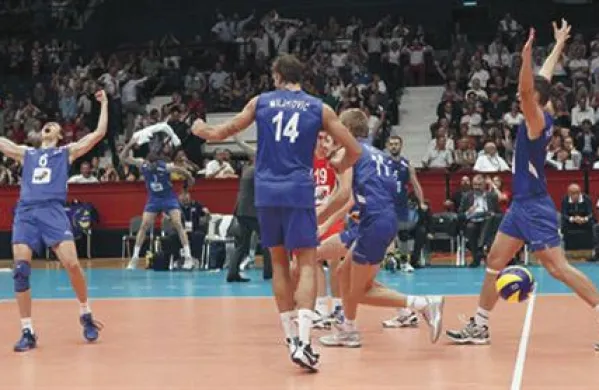 Srbija se je drugič veselila evropskega vrha v odbojki