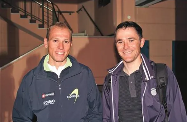 Primorca Kristijan Koren (levo) in Borut Božič (desno) bosta stebra slovenske članske ekipe