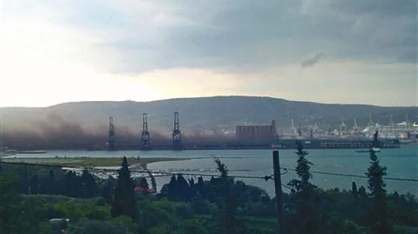 Poletje se je poslovilo z oblakom prahu