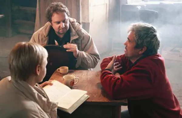Polona Juh, Igor Žužek in Metod Pevec (z leve)