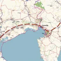Potek hitre železnice ob severnem Jadranu