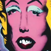 Monroe po piransko, grafit (Danijel Gregorič)