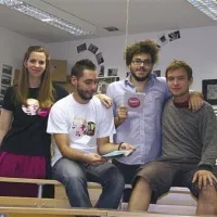 Petra Mrakič, Grega Terbovc, Vasko Vidmar in Luka Mrdakovič