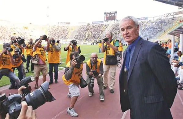 Claudio Ranieri je imel zmagoviti ognjeni krst na klopi Interja