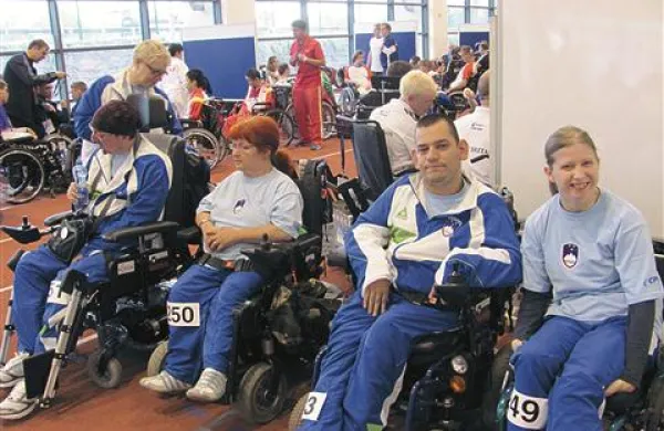 Boccia team Slovenija prvič na svetovni lestvici