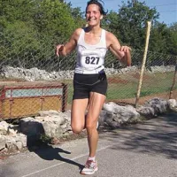 Jana Kotar Ilijaš se z možem Tomijem Ilijašem pripravlja na newyorški maraton. Očitno je bila v nedeljo prav dobre volje.