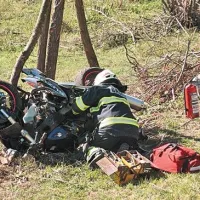 Štiri ure pred vajo so morali gasilci še v pravo akcijo