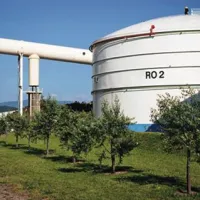 Sožitje v pristanišču: oljčna drevesa in rezervoarji