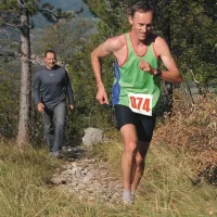 Borut Malavašič, tekač in tekaški trener, tudi v državni reprezentanci, je ostal tik pod stopničkami (4.)