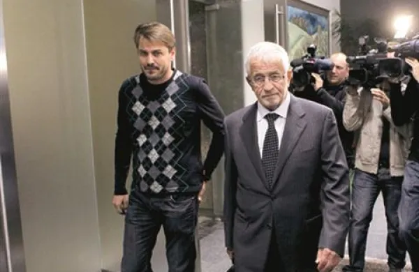 Lastnik podjetja Electa Holding Jure Janković in odvetnik Peter Čeferin