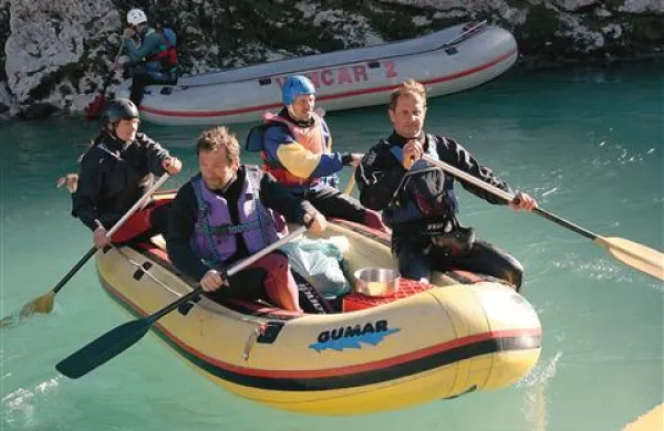 Konec  sezone raftinga