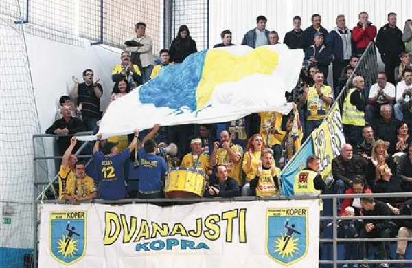 Tudi Koprčani so imeli podporo na tribunah
