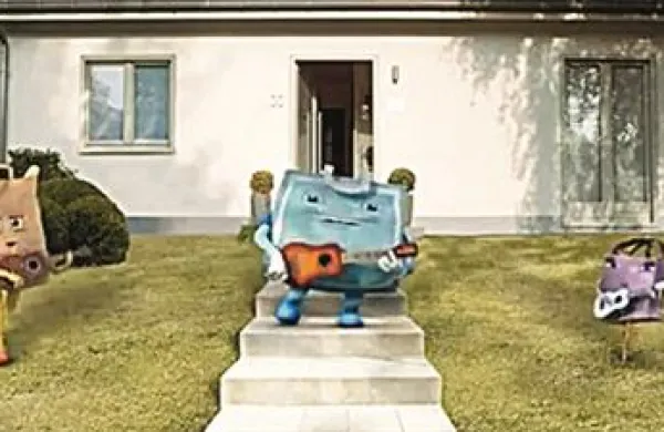 Del kampanije EU  o osveščanju glede učinkovitega ravnanja z viri je tudi videospot s pojočimi vrečkami.