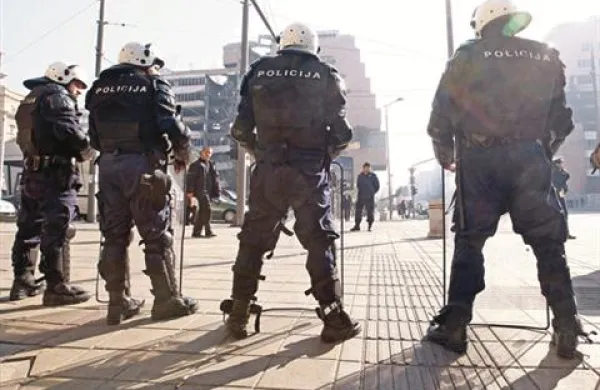Današnji shod je bil zelo zaščiten s strani policije