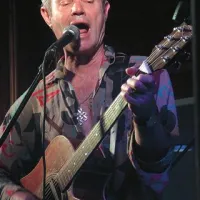Chris Jagger na odru  v Žusterni 