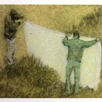 Brez naslova, 2011, olje/lepenka, 6,5x8 cm