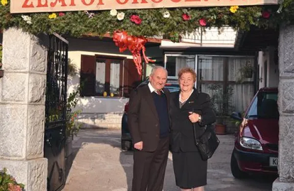 Zlatoporočenca v Gorjanskem