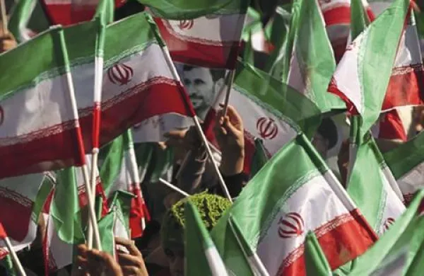 Iranski zunanji minister Ali Akbar Salehi med včerajšnjim pogovorom z Vladimirjem Putinom 