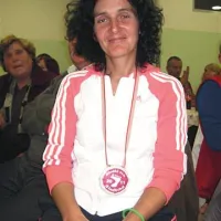 Marjeta Gomilšak s Ptuja je odsotnost Neže Mravlje, ki je zmagala lani, izkoristila za skok na vrh stopničk 