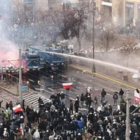 Dan neodvisnosti na Poljskem so zaznamovali ostri nemiri