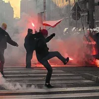 Dan neodvisnosti na Poljskem so zaznamovali ostri nemiri