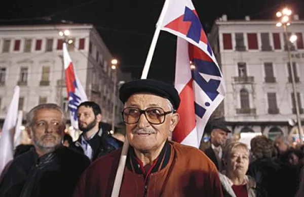 V Atenah že protestirajo proti novi vladi