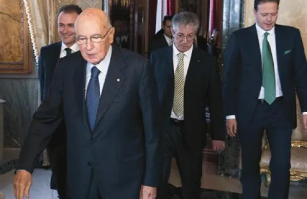 Napolitano bo predvidoma še danes imenoval Montija za mandatarja