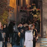 V Šmratnem se je martinovo veselje povezalo s čarobnostjo srednjeveških ulic 