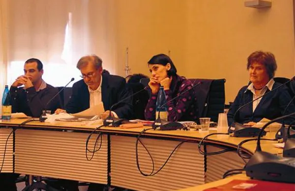 Delovnega zasedanja so se udeležili člani nekaterih slovenskih muzejev, med njimi kustos Boštjan Korošec, prof. Bojan Djurić,   Martina Gamboz in Marjeta Mikuž   