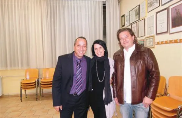 Danijel Cep, Kristina Radovčič in Marko Štrkalj 