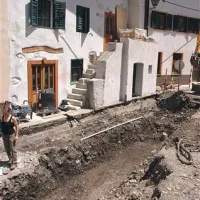 Arheološko najdišče pod cesto  na Gregorčičevi ulici v Kobaridu 