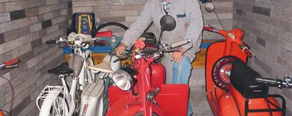 Vsi starodobni motocikli  Dušana Franka so v  voznem stanju