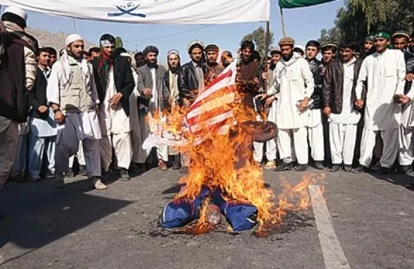 Protestni sežig ameriške zastave