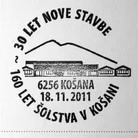 Ob  jubileju bo  na pobudo nekdanjega učitelja Vojka Čeligoja  v  prihodnjih 14 dneh na voljo priložnosti poštni žig z datumom 18. november 2011