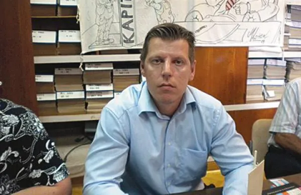 Vodja koordinacije sindikatov v Primorju Damjan Volf