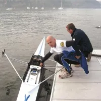 Valter Turk je prvič tekmoval v enojcu 
