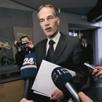Generalni sekretar NLB Samo Nučič je demonstrantom povedal, da država ni najpomembnejši lastnik njihovih podjetij