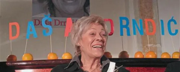 Daša Drndić pred koprskim občinstvom    