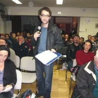 “Smo proti predlagani obvoznici,” je v imenu civilne iniciative sporočil Miha Kozorog