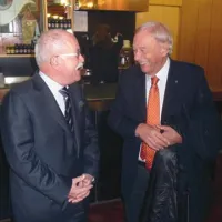 Boštjan Žekš in goriški župan Ettore Romoli