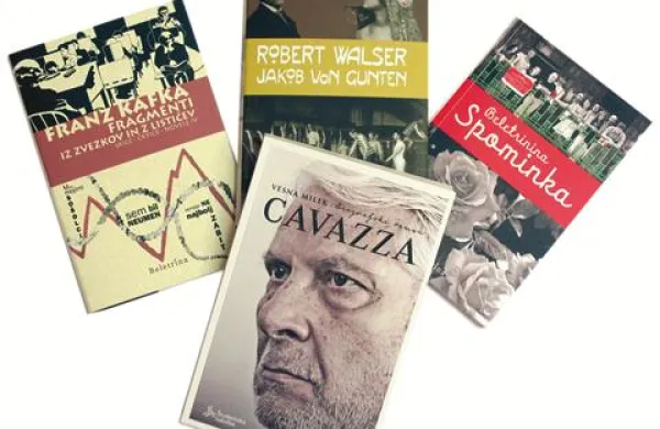 Pri Beletrini sami klasiki: Boris Cavazza, Franz Kafka in Robert Walser