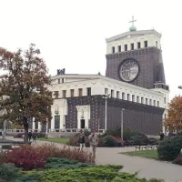 Plečnikova cerkev sv.  Srca Jezusovega